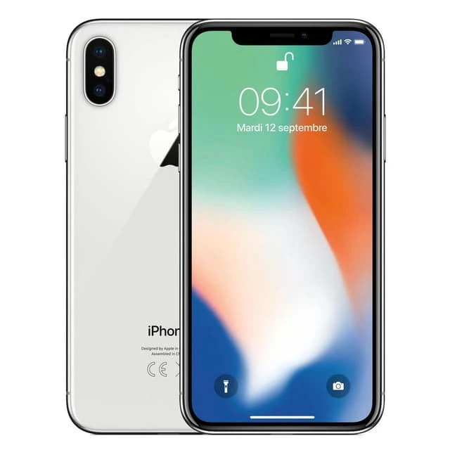 iPhone X 64 Go Argent