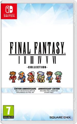 Final Fantasy I-VI Collection Édition Anniversaire sur Nintendo Switch