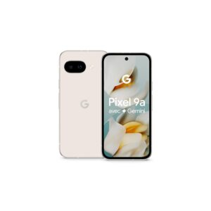 Google Pixel 9a – Smartphone Android débloqué avec Appareil Photo IA, Batterie Longue durée et sécurité Robuste – Porcelaine, 128GB
