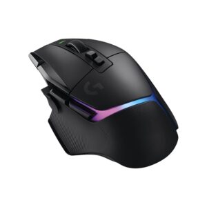 Logitech G G502 X PLUS LIGHTSPEED Wireless RGB Gaming Mouse - Optical Mouse Hybrid Buttons LIGHTFORCE, LIGHTSYNC RGB, Hero 25K Gaming Sensor, Compatible with PC - MacOS/Windows...