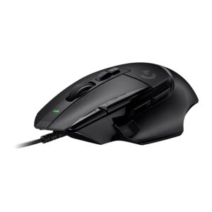 Logitech G G502 X Wired Gaming Mouse – Lightforce Hybrid Primary Buttons Optical-Mechanical Hero 25K Gaming Sensor, Compatible with PC – MacOS/Windows – Black