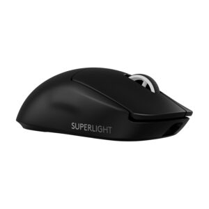 Logitech G PRO X SUPERLIGHT 2 Wireless Gaming Mouse, Pro-Grade 60g Mouse with 5 Programmable Buttons, 44,000 DPI Sensor, 8KHz Report Rate, USB-C Charging for PC/Mac- Black