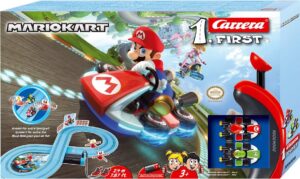 Carrera - 20063026 First Nintendo Mario Kart - Electric Racing Circuit with Mario and Luigi Miniature Cars - Toy for Children from 3 Years Old Colorful 20063026