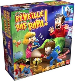 Goliath Réveil Pas Papa Funny Board Games for Children from 4 Years and Up Developing Concentration, Reflection and Motor Skills to Play with Family or Friends 2 to 6 Players