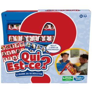 Guessing Game Who is it? Classic, Board Game for Kids from 6 Years, 2 Players
