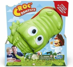 Hasbro Gaming Croc' Dentiste – Board Game for Little Ones – Fun Game – 4 Years and More – French Version