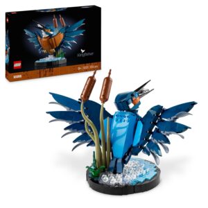 Lego Icons Kingfisher Model for Adult Bird Lover - Home or Office Decoration - Craft Activity - Gift Idea for Women or Men 10331