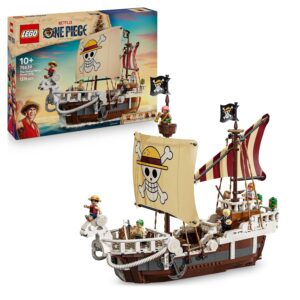 LEGO One Piece Le Bateau Pirate Vogue Merry - Jouet Bateau - Maquette pour Décoration avec 5 Minifigurines Dont Luffy, Zoro & Nami - Cadeau Anime pour Garçon, Fille ou Fan dès...