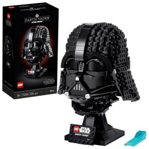 LEGO Star Wars Darth Vader Helmet - Construction Kit - Adult Model Collection Inspired by the Movie - Decorative and Creative Hobbies - Gift Idea for Adults Men and Women 75304