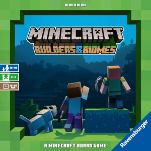 Ravensburger - Minecraft Builders & Biomes - Video Game Board Game - Strategy - 2-4 Players from 10 Years Old - 26132 - (Multilingual - French Included)
