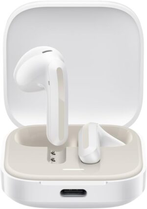XIAOMI Redmi Buds 6 Active – Semi-Ear Bluetooth Headphones, 14.2 mm Driver, Dual Noise Cancelling Microphone, 6h+30h Battery Life, 5 Built-in EQ, Bluetooth 5.4, Google Fast...