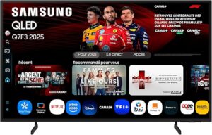 Samsung TV AI 65 Pouces QLED 65Q7F3 4K