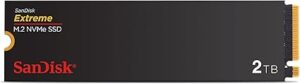 SanDisk SSD M.2 NVMe Extreme de 2 To